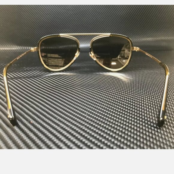 Versace Gold Mirror Gold Lens Men Sunglasses 56mm - Picture 4 of 4